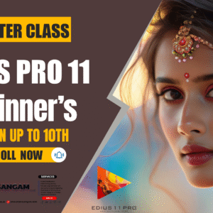 EDIUS Pro 11 Master Class Online Editing Beginner's Student