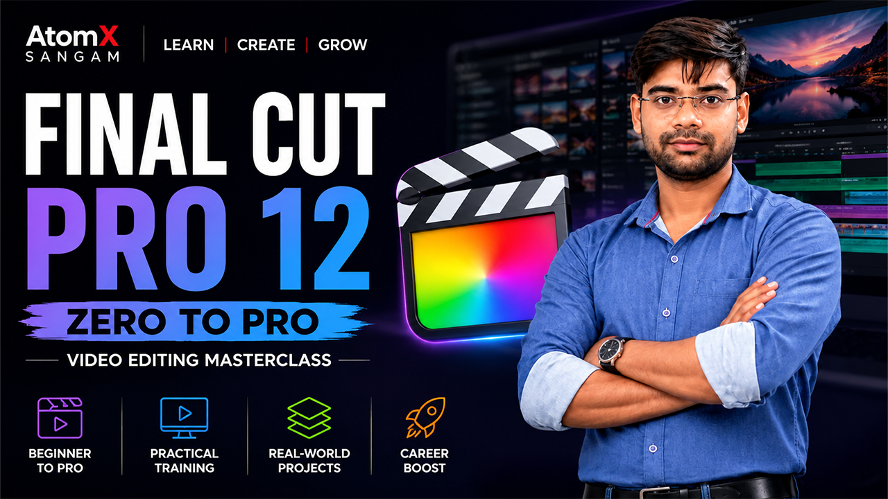 Final Cut Pro 12 — Zero to Pro Video Editing Masterclass 🔥